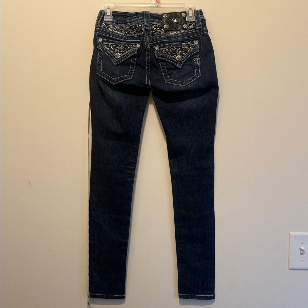 Miss Me Women's Dark Blue Jeans - Picture 7 of 16